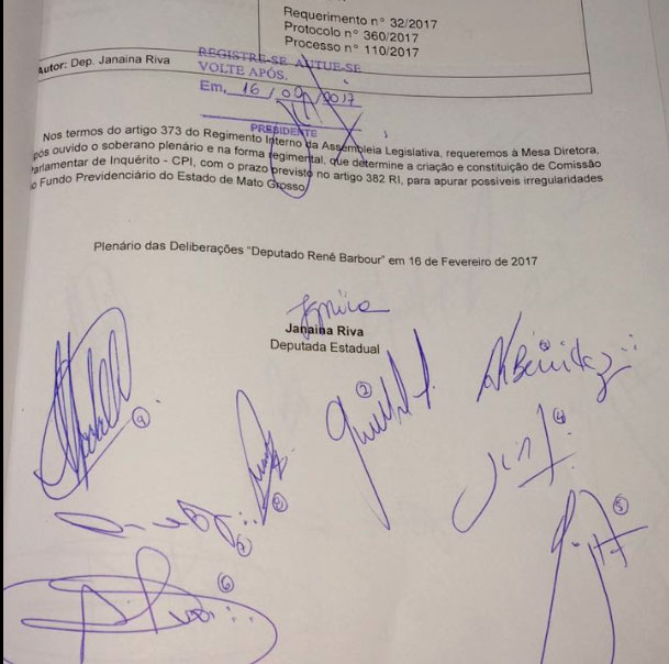 Requerimento CPI 