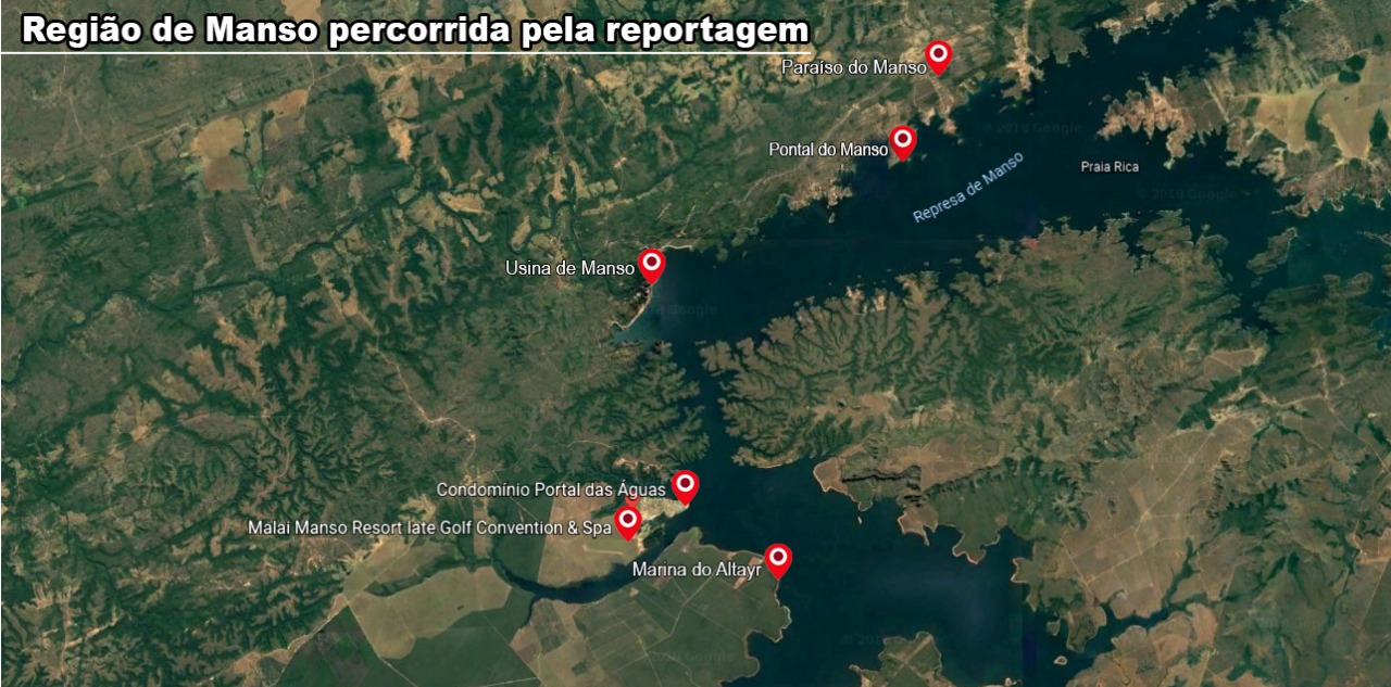mapa manso