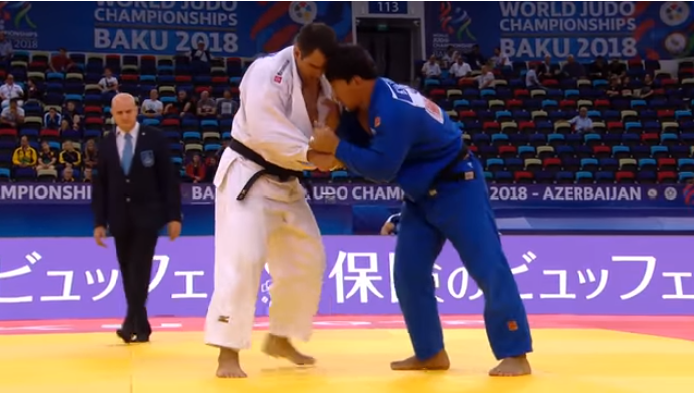David Moura &eacute; derrota na sua estreia no Mundial de Baku