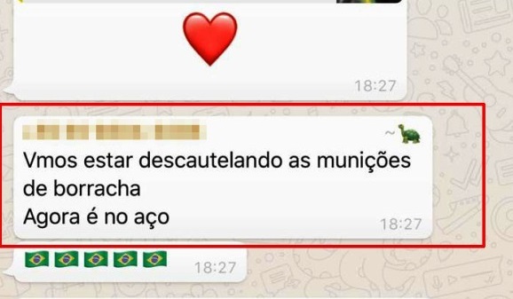 Print diretor PCE no Whatsapp