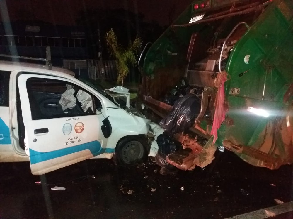 segundo gari atropelado