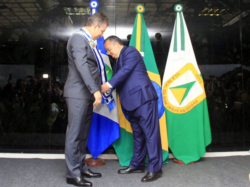 Pedro Taques e Mauro Mendes