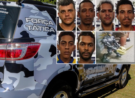 Força Tatica comando vermelho