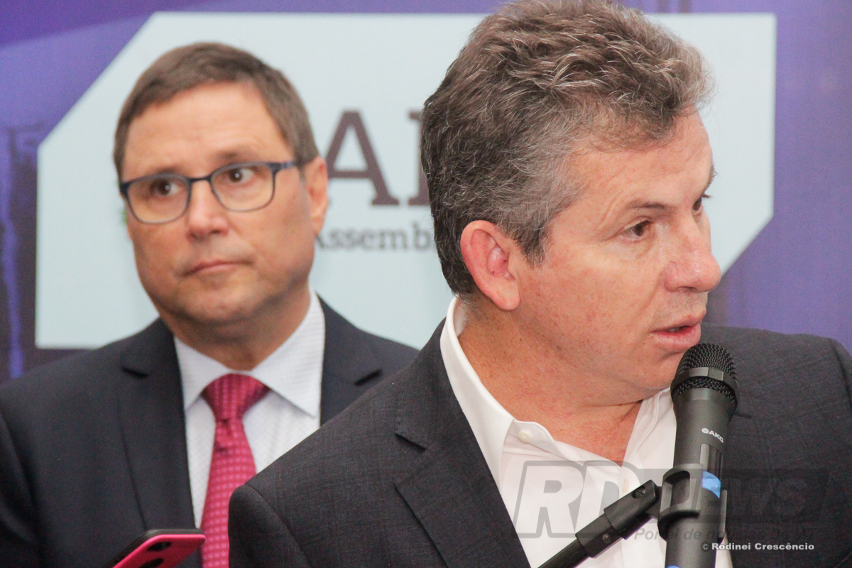 Mauro Mendes e Mauro Carvalho
