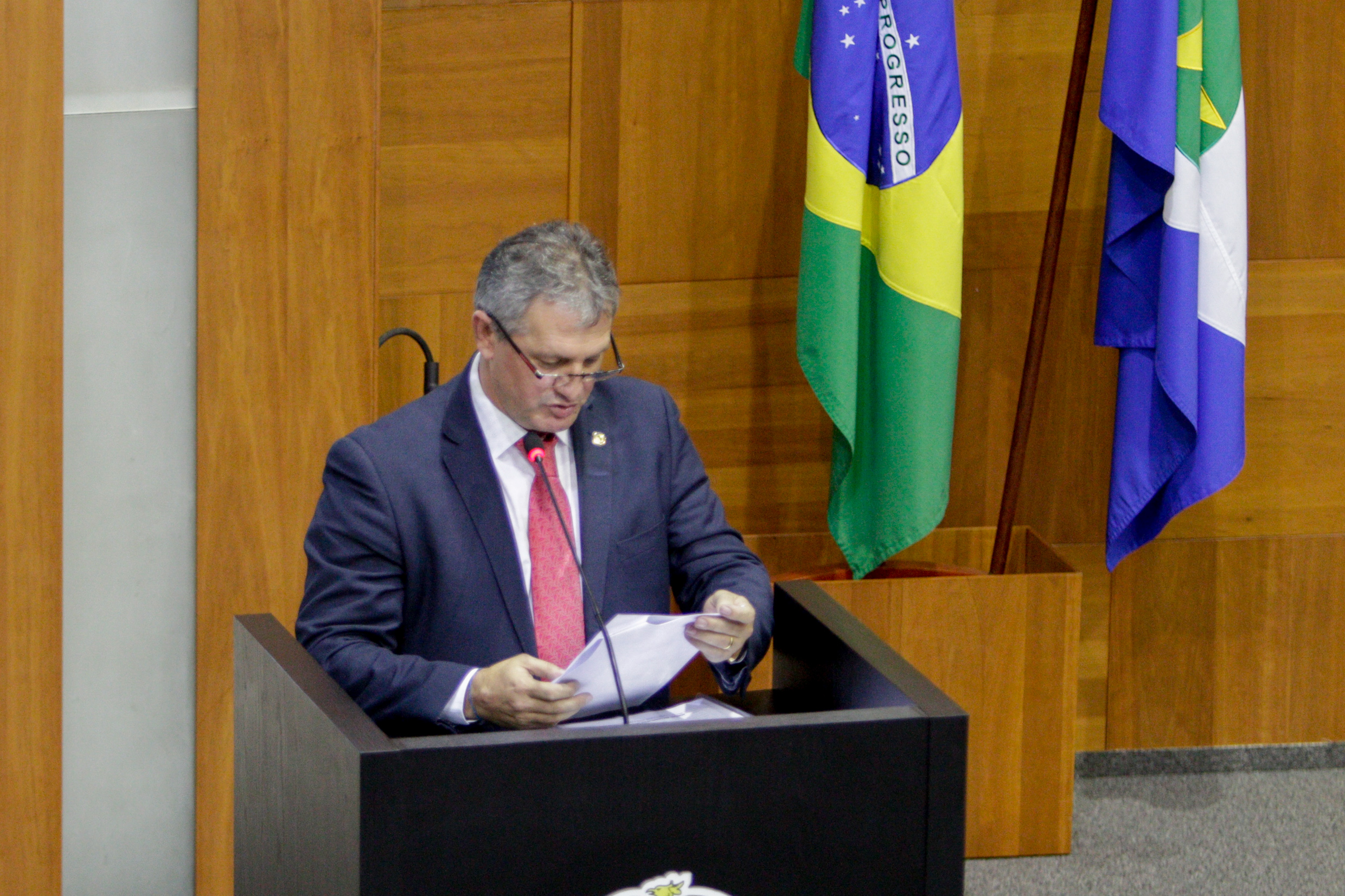 L&iacute;der do governo na Assembleia, deputado Dilmar Dal Bosco, defendeu efici&ecirc;ncia da gest&atilde;o p&uacute;blica. 