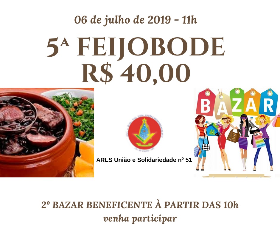 Feijoada e bazar