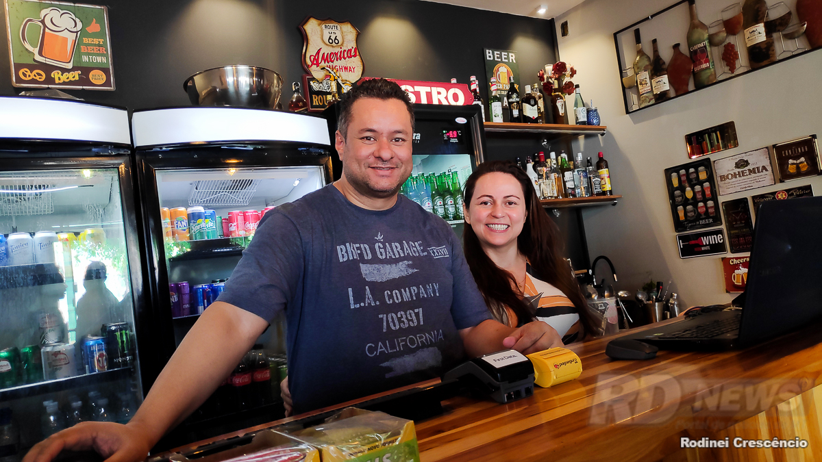 Daniel Mantovanil e Andressa montaram restaurante e seguem felizes com proposta