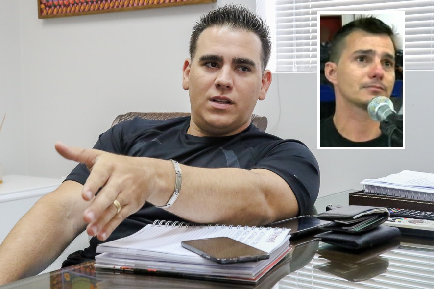 Marcos Eduardo Ticianel Paccola e Cleber Ferreira