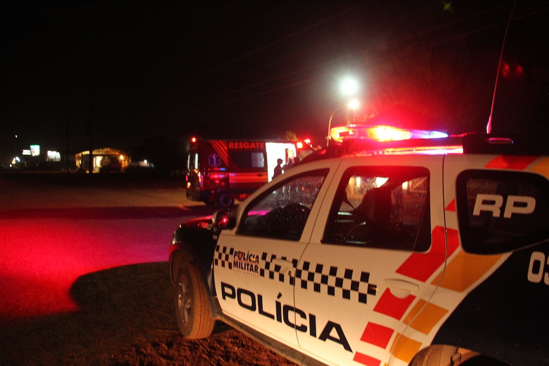 PM samu corpo de bombeiros acidente crime