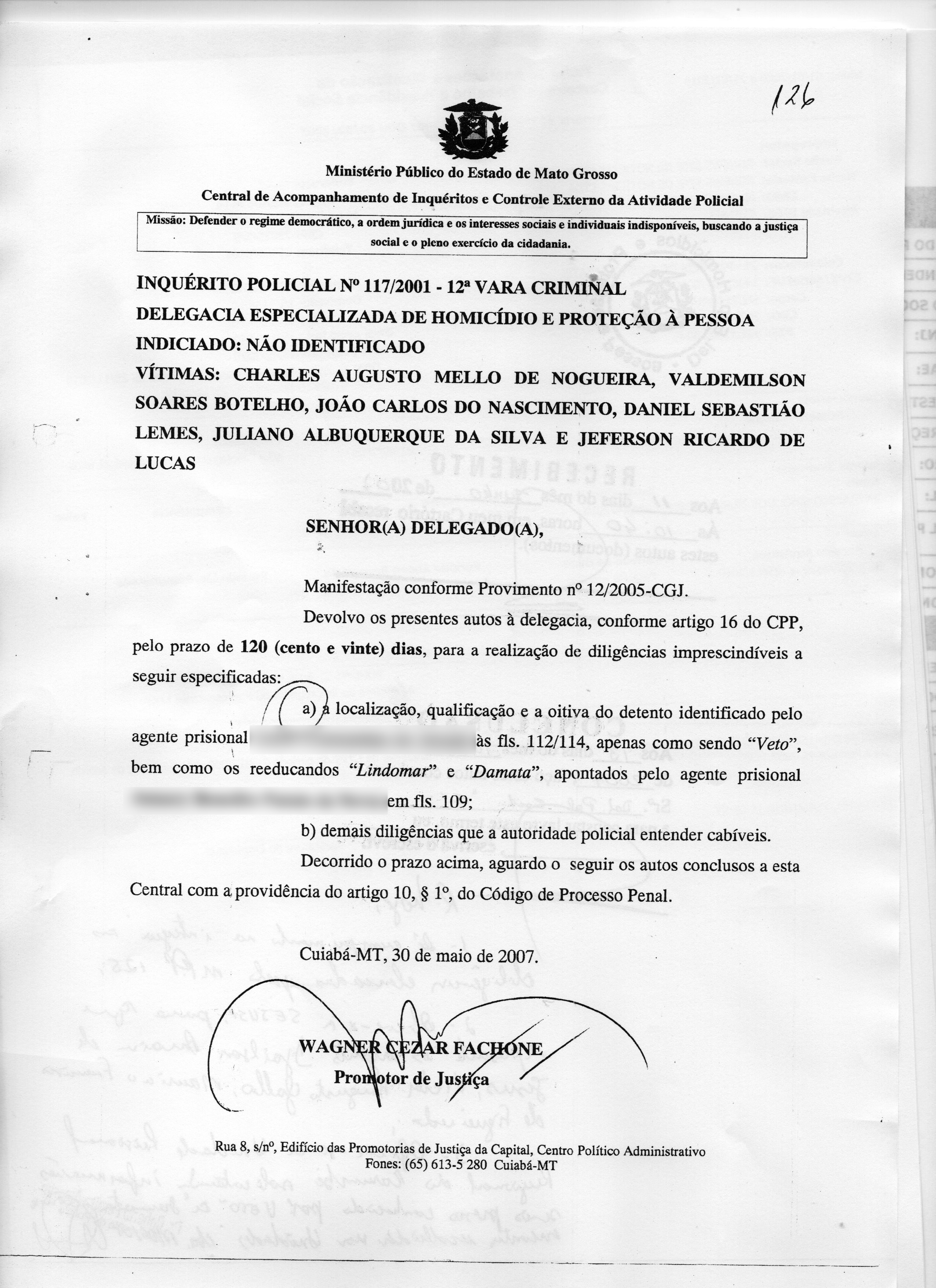 investigação criminal