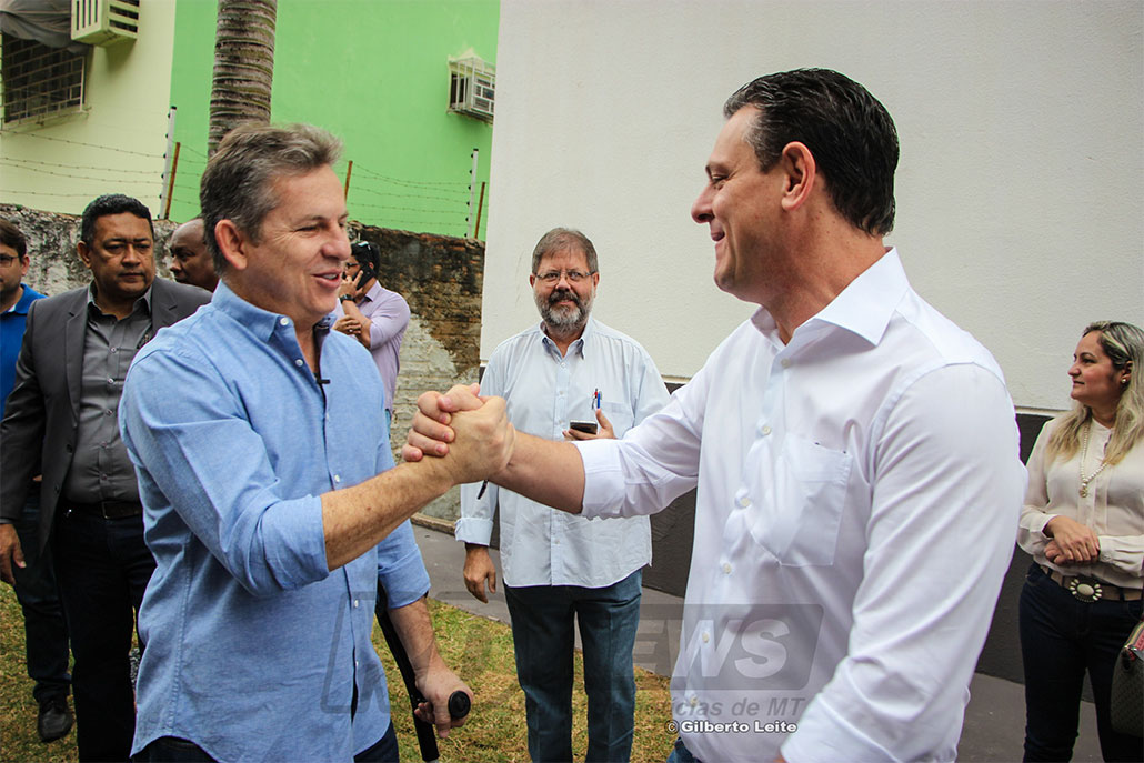 Mauro Mendes e Carlos F&iuml;&iquest;&frac12;varo