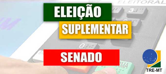 eleicao suplementar mt senado