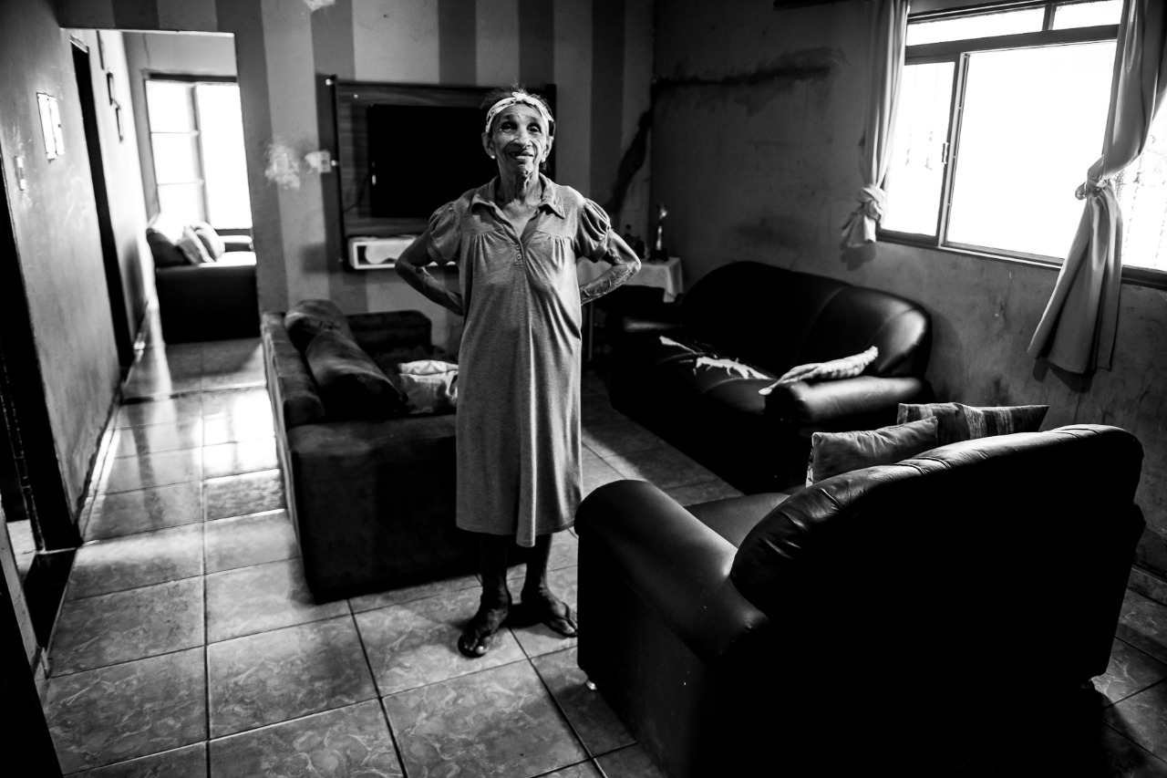 Em casa simples na comunidade de Bonsucesso, foi onde a fam&iuml;&iquest;&frac12;lia fincou ra&iuml;&iquest;&frac12;zes