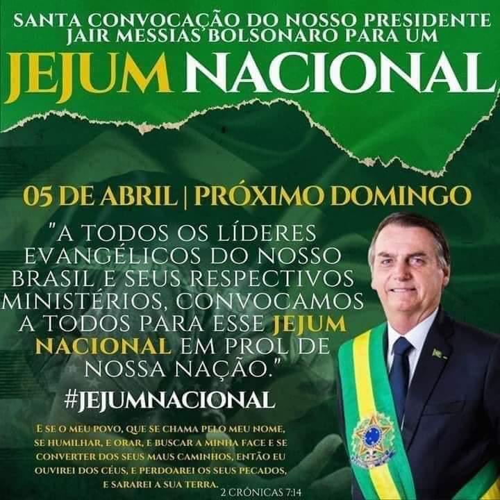 Jejum Bolsonaro
