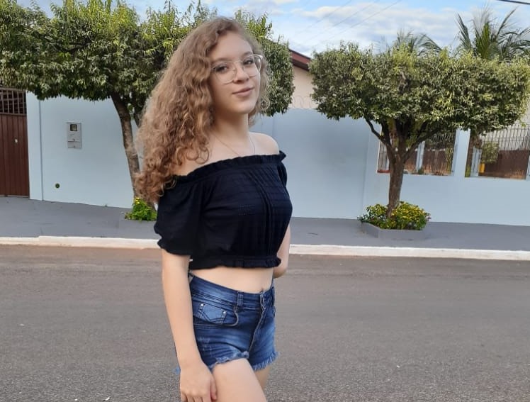 Anna Luiza Nunes do Carmo, de 13 anos