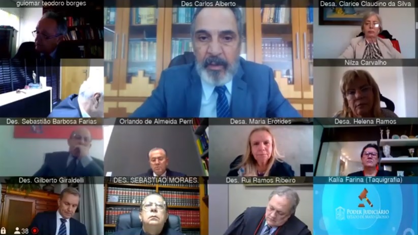 Tribunal Pleno do TJMT virtual