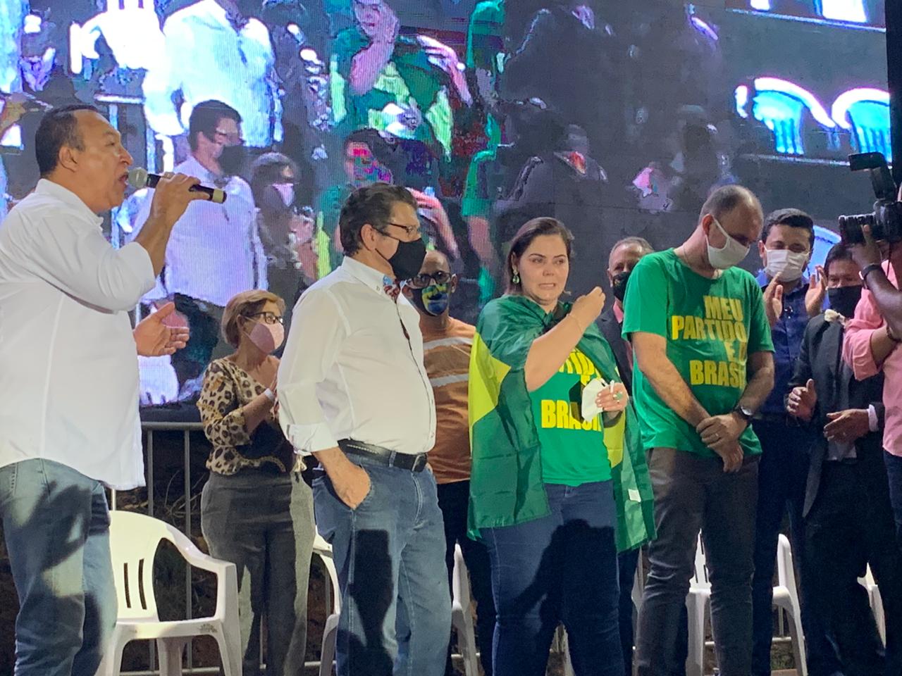 Tenente-coronel Rubia Fernanda candidata ao Senado Patriota - conven&iuml;&iquest;&frac12;&iuml;&iquest;&frac12;o