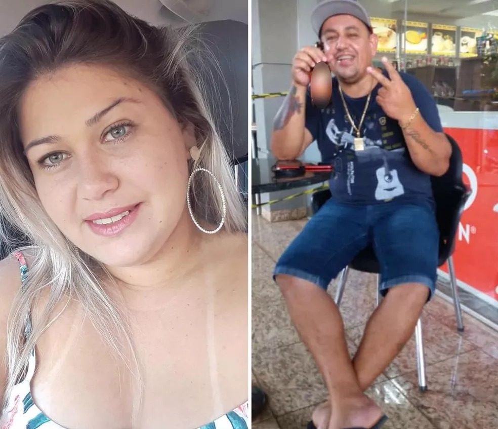 Greidson Dias de Souza e a namorada Janaina Camila Pereira Sanches foram mortos em Jaciara