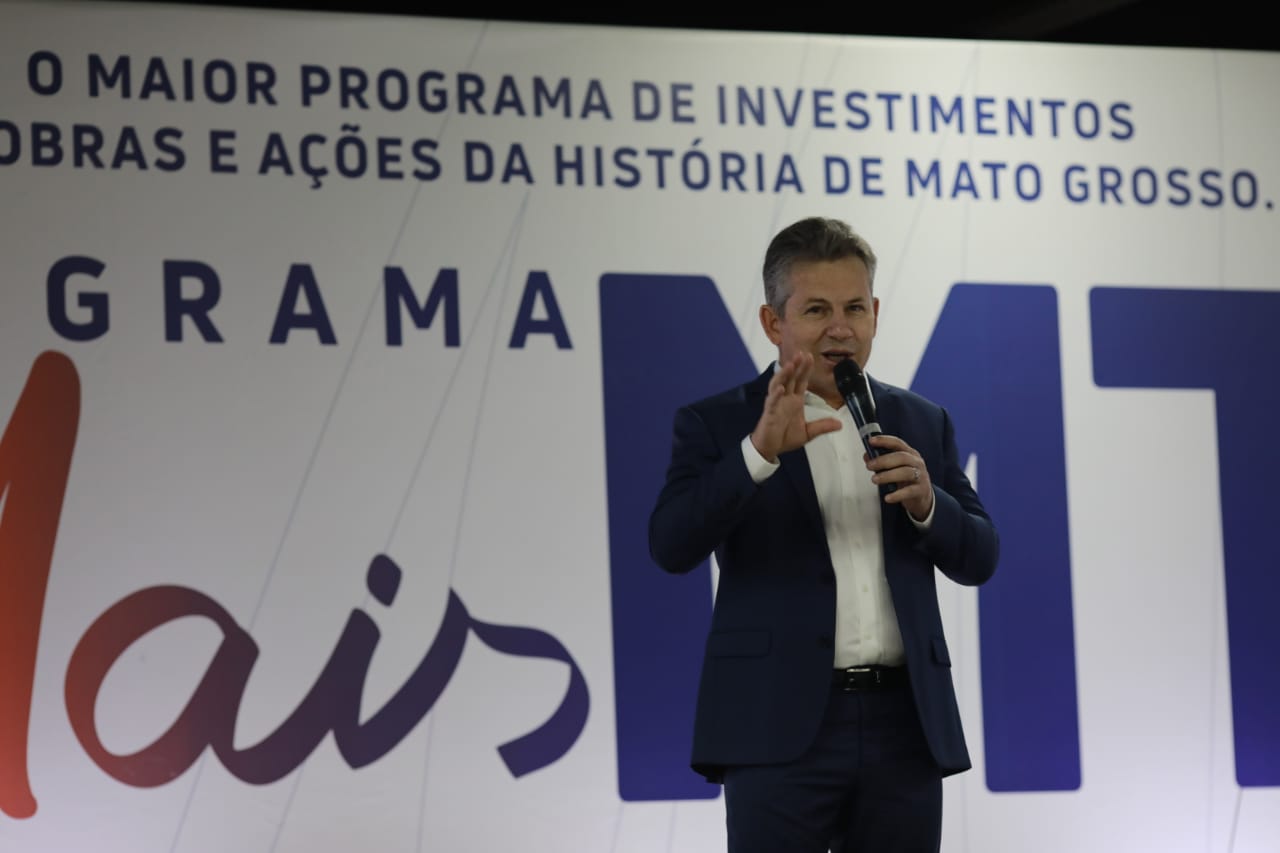 Governador Mauro Mendes vacina Covid Lan&iuml;&iquest;&frac12;amento do Mais MT