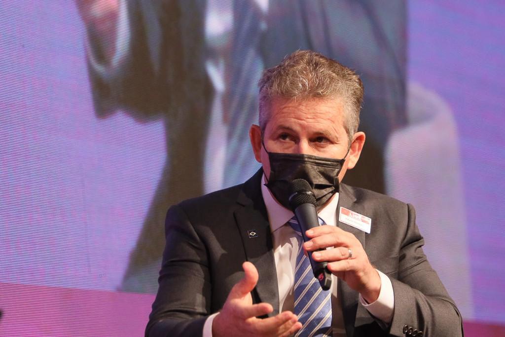Governador Mauro Mendes participa do 19� F�rum Empresarial do LIDE