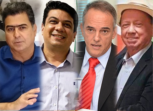 Emanuel Pinheiro, Kalil Baracat, Z� do P�tio e Roberto Dorner