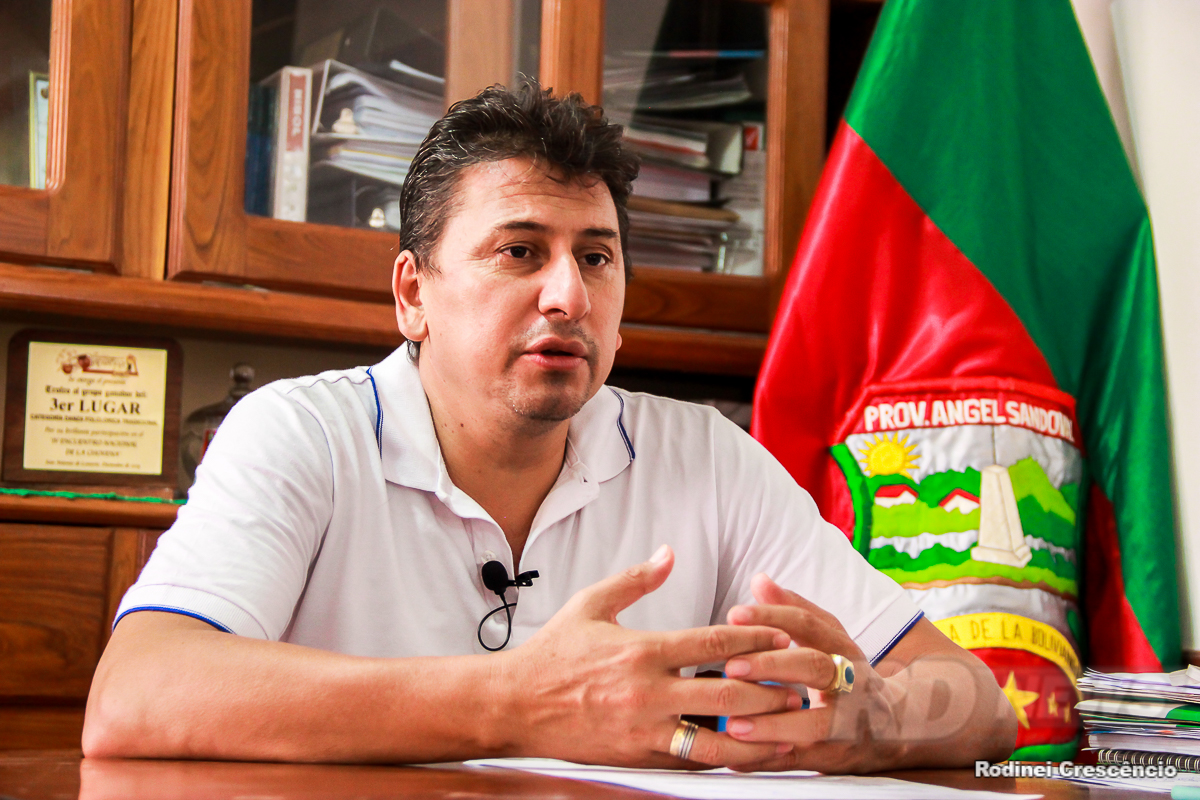 Especial chiquitanos - prefeito de San Mat&iacute;as - F&aacute;bio Lopez Olivares