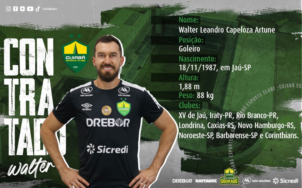 Goleiro Walter do Cuiab�