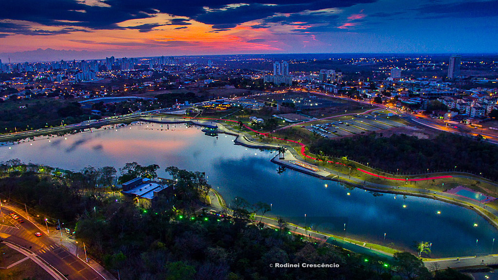 imagens a�reas - parque das �guas
