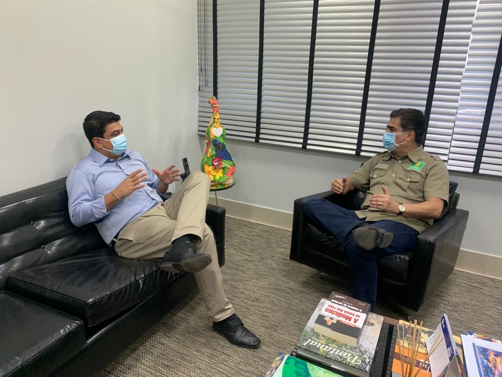 Kalil Baracat e Emanuel Pinheiro