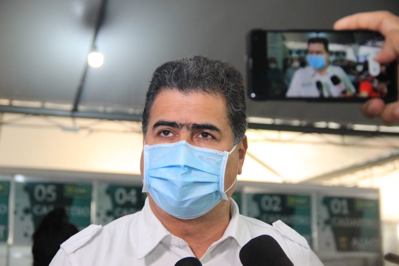 Prefeito Emanuel Pinheiro posto de vacina&iuml;&iquest;&frac12;&iuml;&iquest;&frac12;o AL