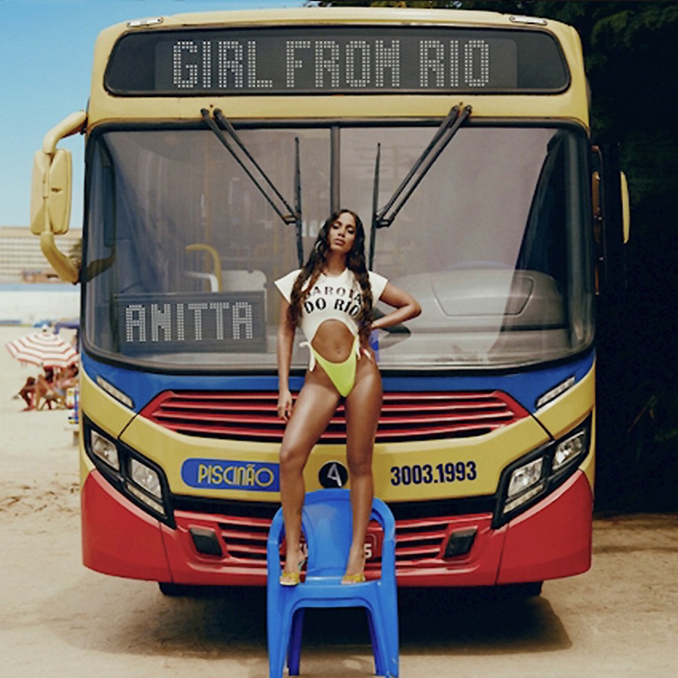 Anitta capa do single Girl From Rio