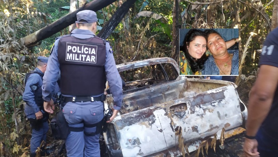 Corpos casal Valdir Henning e Tatiane Medeiros Hennig - morte DNA