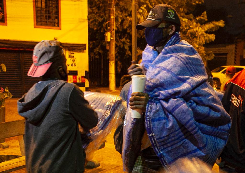 pessoas em situa��o de rua
