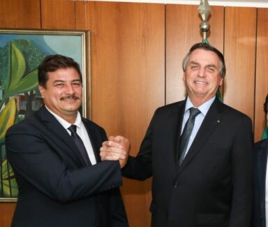 Carlos Longo e Bolsonaro