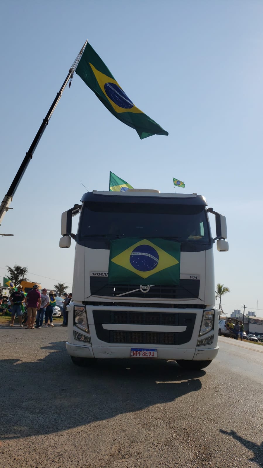 protesto em rondon&oacute;polis