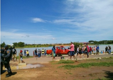 Parque Municipal Lago Azul Betis em Quer�ncia - morte - afogamento