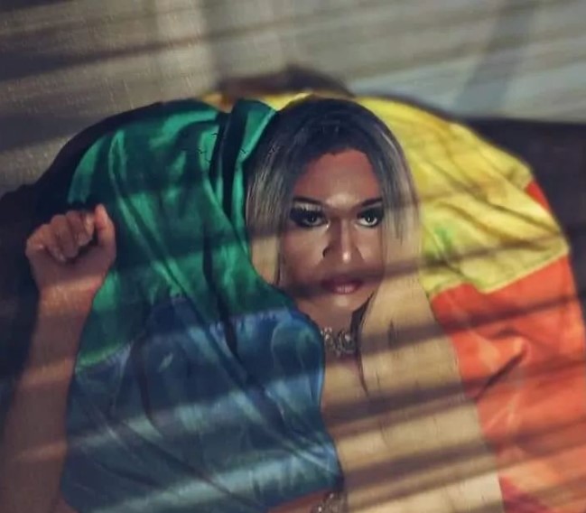 Ativista pela diversidade sexual Julya Madson e drag queen