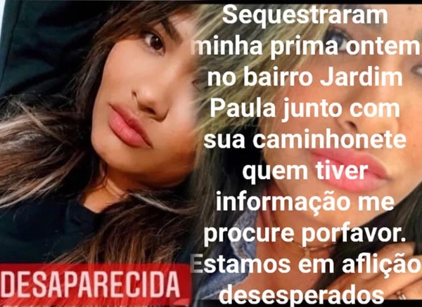 Ruana Fortunato Freitas sequestro