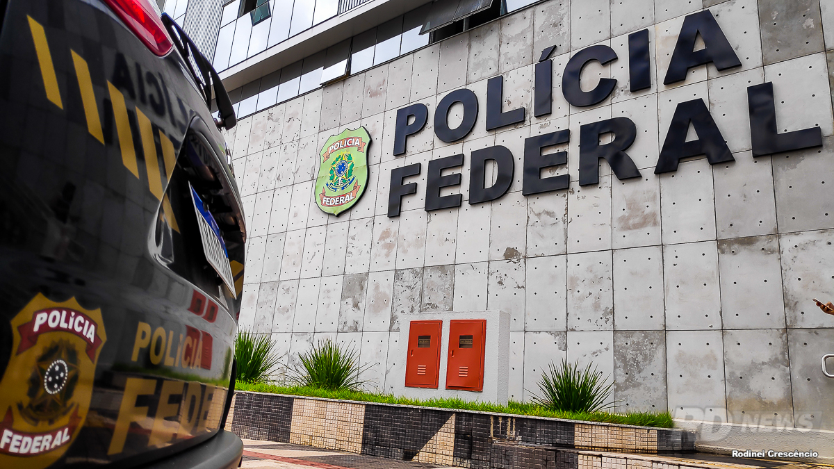 Fachada Policia Federal viaturas pf