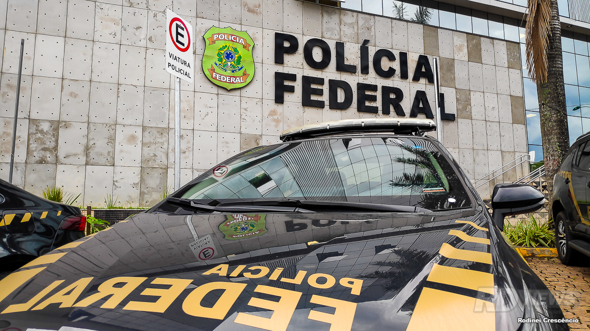 Fachada Policia Federal viaturas pf