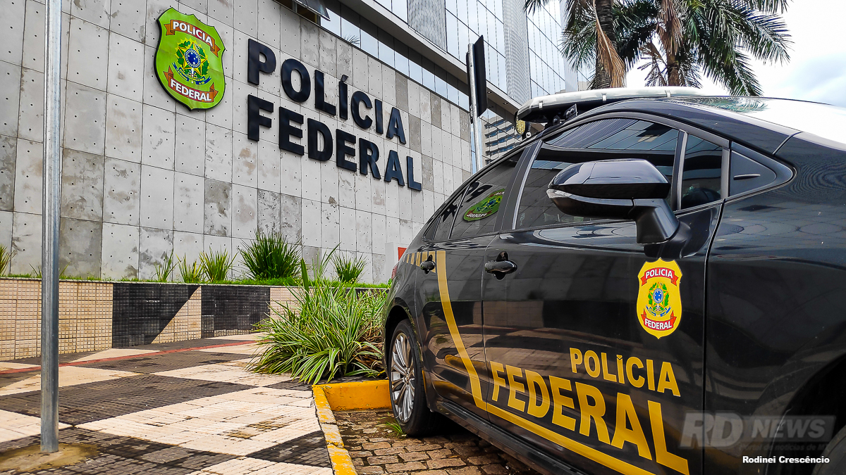 Fachada Policia Federal viaturas pf