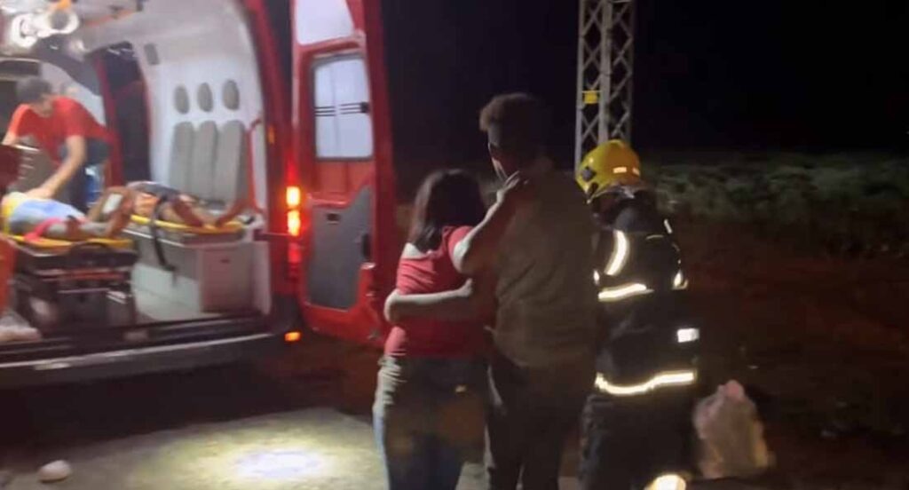 Acidente van e carreta entre lucas tapurah