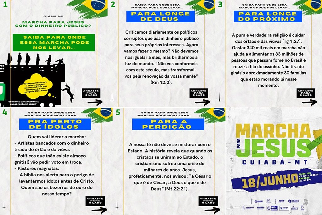 marcha pra jesus polemica