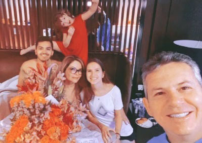 Virginia Mendes recebe alta