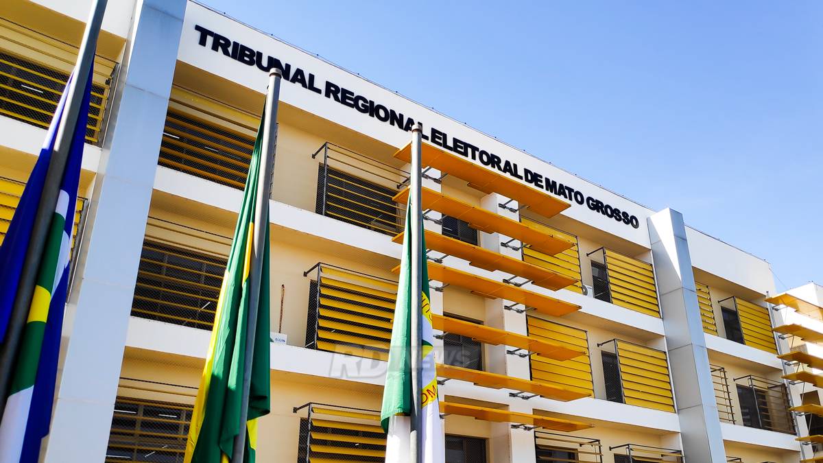 Fachada do Tribunal Regional Eleitoral - TRE-MT
