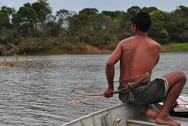 Pesca ind�gena - rio - peixe
