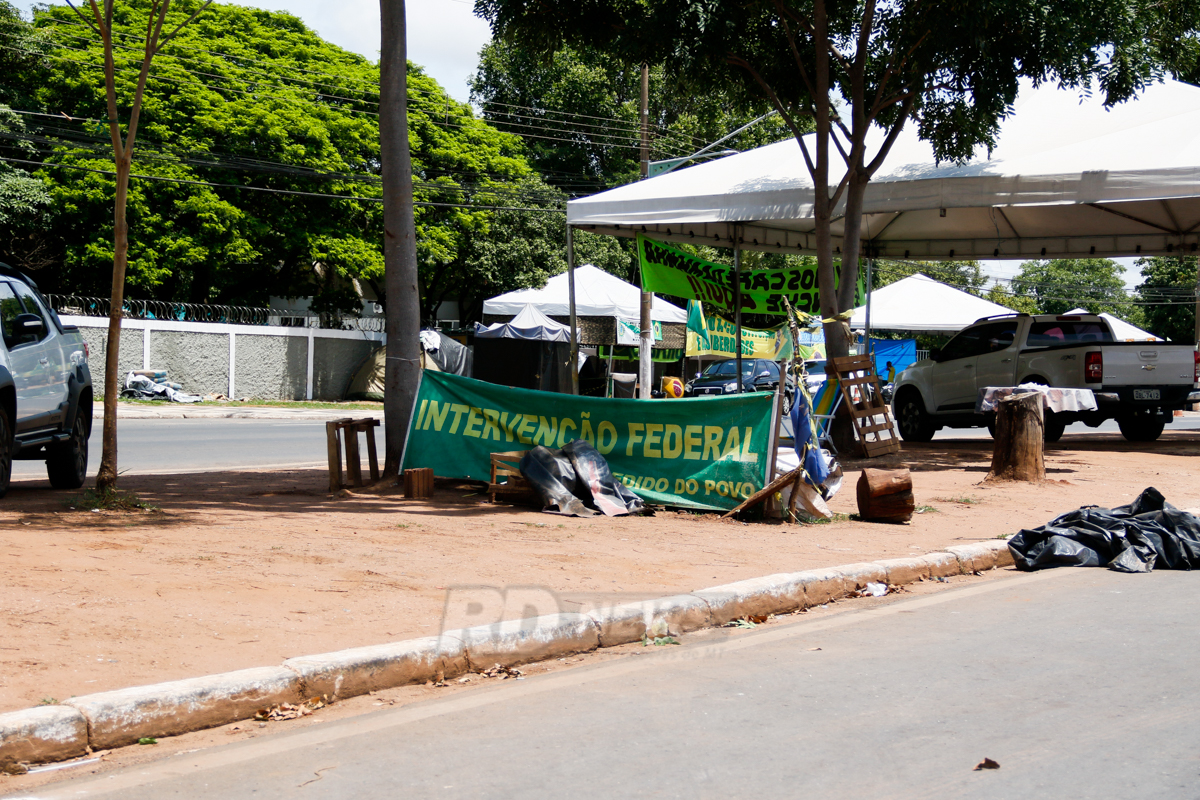 Acampamento de bolsonaristas no quartel 13 brigada - 09.01.23