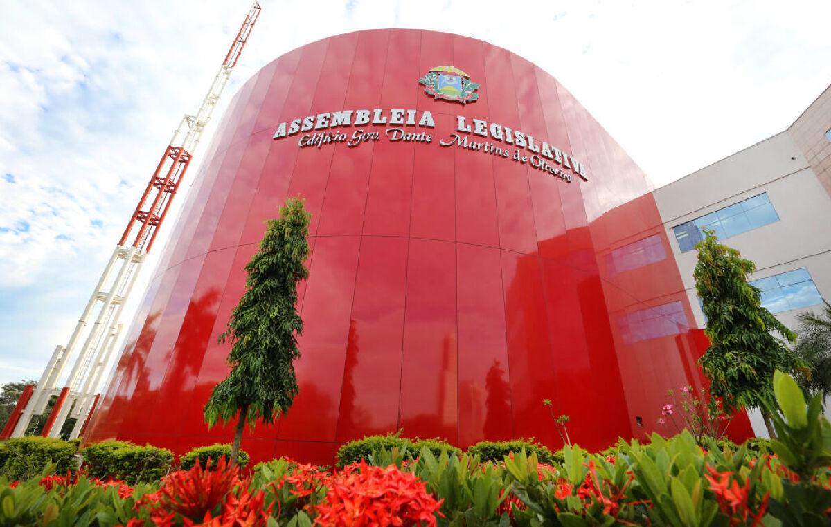 fachada assembleia legislativa de mato grosso