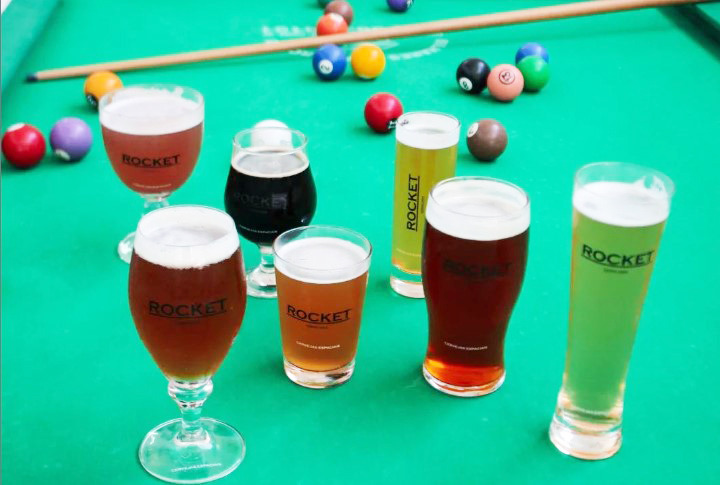 cervejas rocket