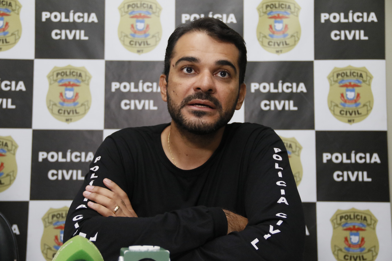 Delegado da DHPP Caio Fernando Albuquerque
